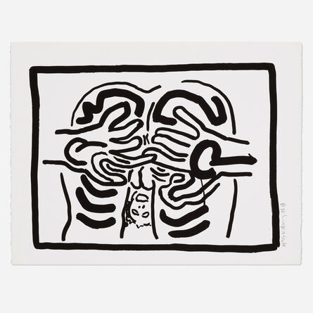 Keith Haring, ‘Untitled (from the Bad Boys portfolio)’, 1986