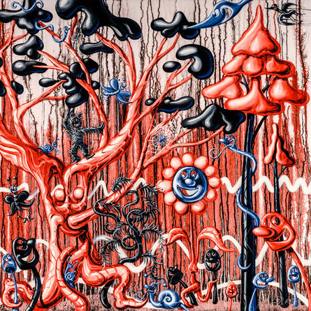 Kenny Scharf, ‘Furungle X 6 Red’, 2021