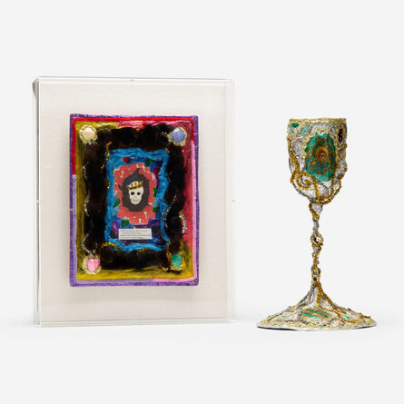 Thomas Lanigan-Schmidt, ‘Cherubine Chalice; Gather Ye Rosebuds While Ye May (two works)’, 1980-1989
