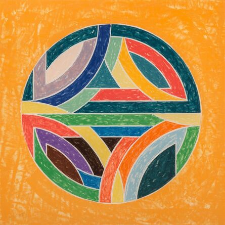 Frank Stella, ‘Sinjerli Variations Squared with Colored Grounds VI’, 1981