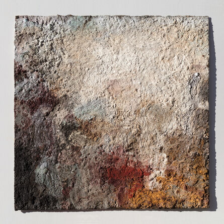 Orazio De Gennaro, ‘Terra Bruciata (Scorched Earth) - Small Abstract Painting with Raw Pigments’, 2017