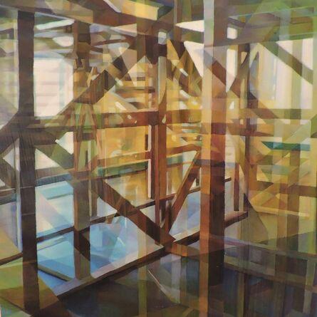Nancy Newman Rice, ‘Wooden Structure III’, 2015