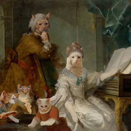Deming King Harriman, ‘Cat Family’, 2021