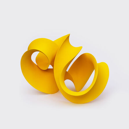 Merete Rasmussen, ‘Yellow Curved Form’, 2023