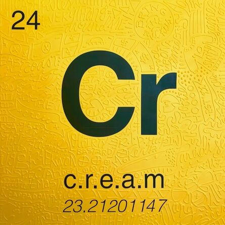 Cayla Birk., ‘Periodic Table of Relevance Series: C.R.E.A.M.’, 2018