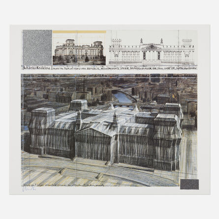 Christo, ‘Wrapped Reichstag’, 1994