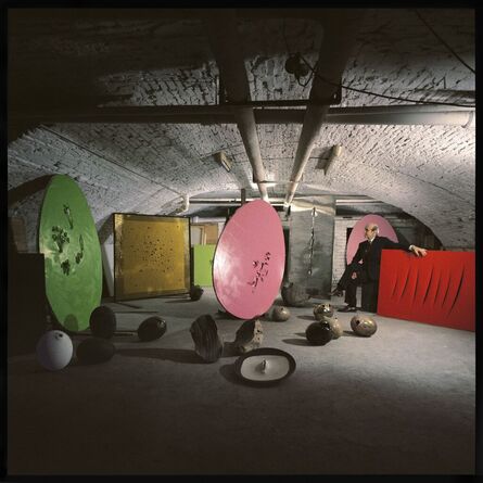 Lucio Fontana, ‘Lucio Fontana's Studio,’, 1962