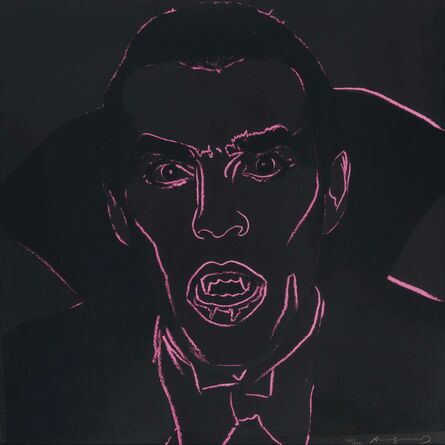 Andy Warhol, ‘Dracula, from Myths’, 1981