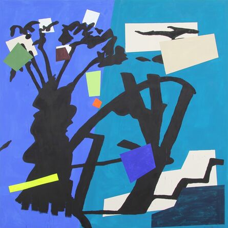 Bruce McLean, ‘Shade Painting: Blue’, 2016