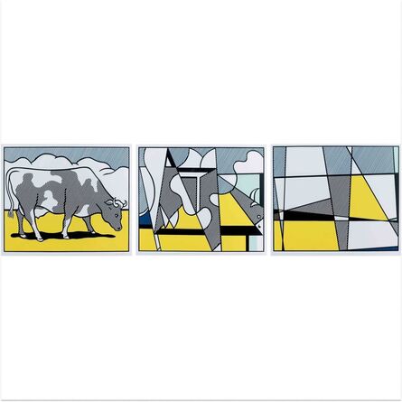 Roy Lichtenstein, ‘Cow Going Abstract’, 1980