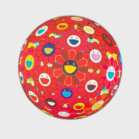 Takashi Murakami, ‘Red Flower Ball’, 2013