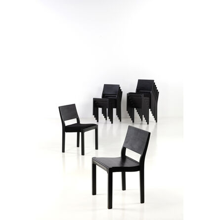 Alvar Aalto, ‘Model 611, Set of twelve chairs’, near 1930