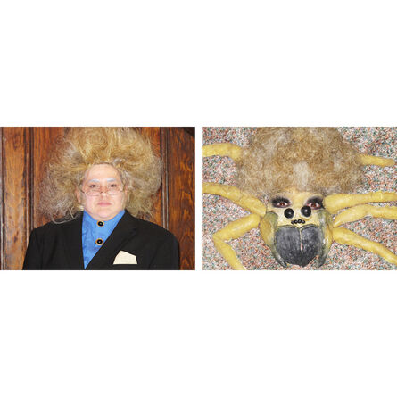 Jaimie Warren, ‘ Self-portrait as Phil Spector/Self-portrait as This Spider in Phil Spector Totally Looks Like This Spider by PrincessStinkFluff ’, 2012