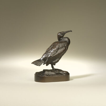Henri-Alfred Jacquemart, ‘Cormorant Bird’, ca. 1870