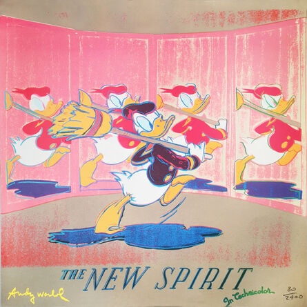 Andy Warhol, ‘The New Spirit (Donald Duck)’, 1986