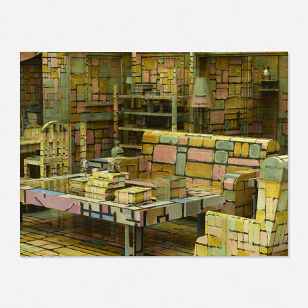 Jon Rafman, ‘Mondrian Friends Set (Ross's Apartment)’, 2013