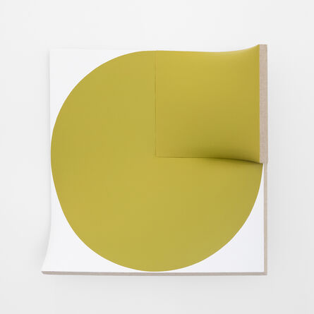 Jan Maarten Voskuil, ‘Improved Flat Out Pointless Cut-Out Yellow-Green’, 2015-2019