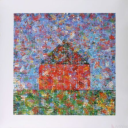 Jennifer Losch Bartlett, ‘House, Dots, Hatches’, 1999
