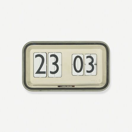 Gino Valle, ‘monumental wall clock, CIFRA 12’, c. 1955