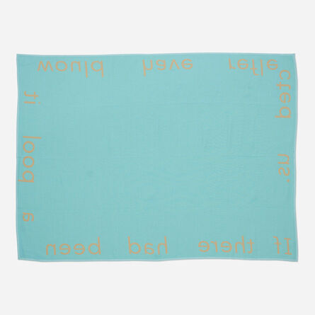 Jim Hodges, ‘Untitled (Double-Sided Blanket)’, 1998