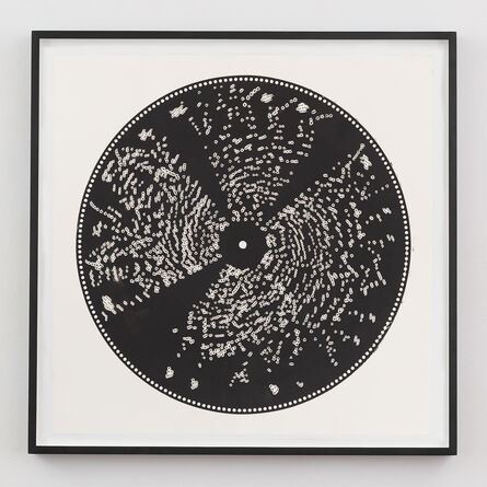 Terry Adkins, ‘Untitled (Metal Music Box Disc Print)’, 2001