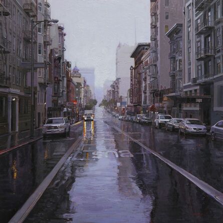 Greg Gandy, ‘Morning Rain on Geary Street’, 2014