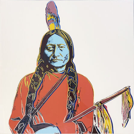 Andy Warhol, ‘Sitting Bull’, 1986