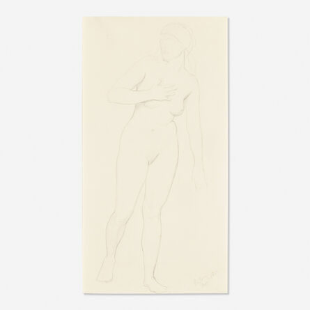 William McGregor Paxton, ‘Standing Nude’, 1927