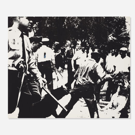 Andy Warhol, ‘Birmingham Race Riot from the X + X (Ten Works by Ten Painters) portfolio’, 1964