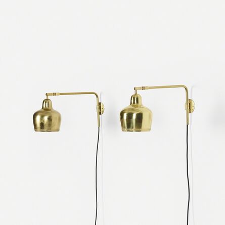 In the manner of Alvar Aalto, ‘Wall Lamps, Pair’, c. 1960