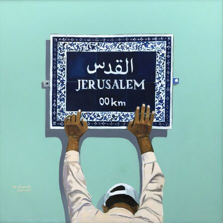 Khaled Hourani, ‘Jerusalem at Zero Distance’, 2018