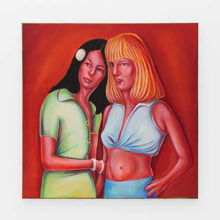 Vassilis H., ‘Portrait of Two Young Women’, 2022