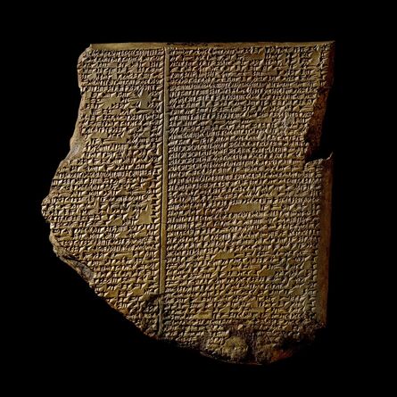 ‘The Flood Tablet, relating part of the Epic of Gilgamesh’, 7th century B.C.