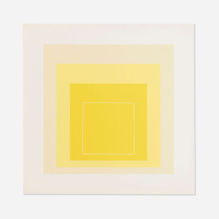 Josef Albers, ‘White Line Square XVII (from the White Line Squares series)’, 1967