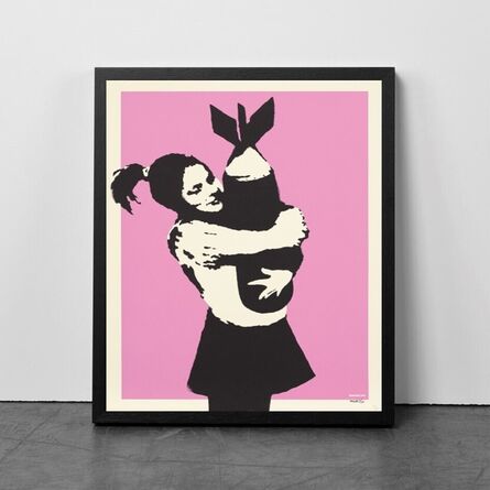 Banksy, ‘Bomb Love (Bomb Hugger)’, 2003