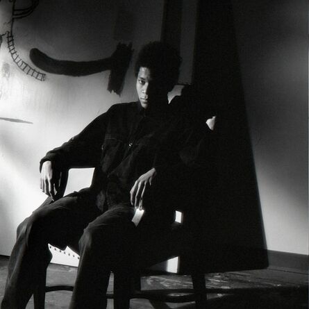 Jeanette Montgomery Barron, ‘Jean-Michel Basquiat, studio, NYC’, 1985