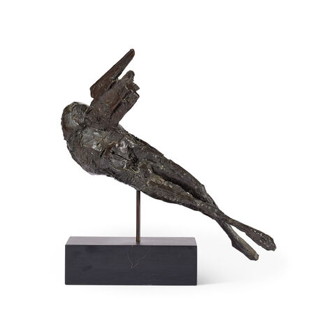 Elisabeth Frink, ‘Study for Alcock and Brown Memorial (Horizontal Birdman)’, 1962