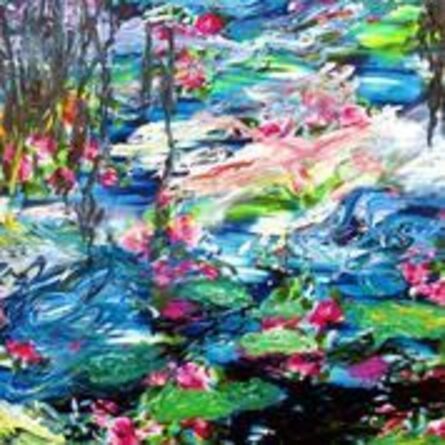 Sebastian Vallejo, ‘Water lilies’, 2016