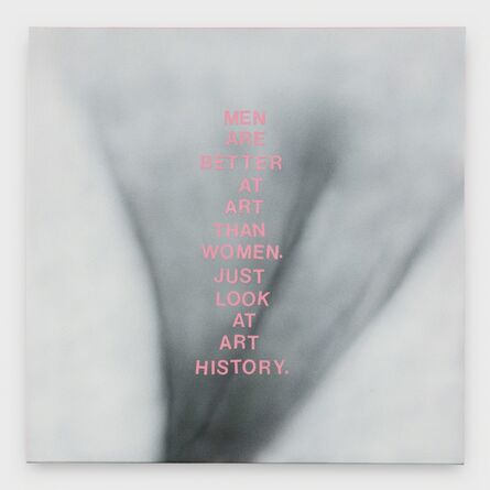 Betty Tompkins, ‘Men are...’, 2019