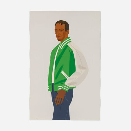 Alex Katz, ‘Self-Portrait with Green Jacket’, 1989