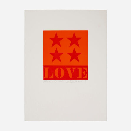 Robert Indiana, ‘First Love’, 1991