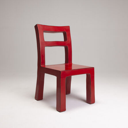 Naihan Li, ‘Lacquer Chair #3 in Scarlet’