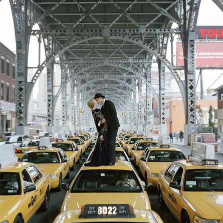 Rodney Smith, ‘Edythe and Andrew Kissing on Taxi’, 2008