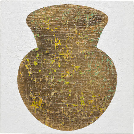 Farhad Moshiri, ‘Tiny Jar (Gold on Green)’, 2007