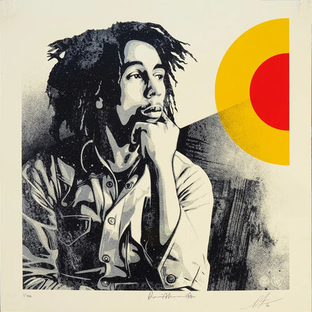 Shepard Fairey, ‘Bob Marley - Sun is Shining’, 2020