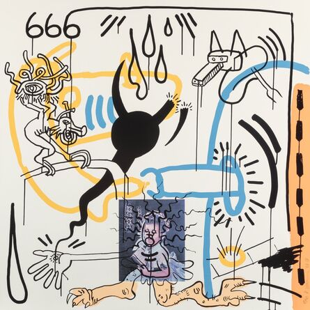 Keith Haring, ‘Apocalypse VIII’, 1988