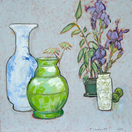 Joseph Plaskett, ‘Still Life with Purple Irises’, 2011