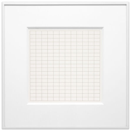 Agnes Martin, ‘On a Clear Day #05’, 1973