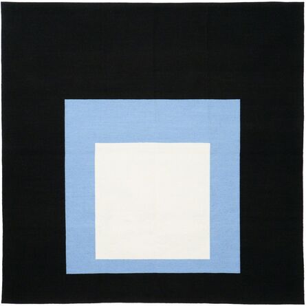 Josef Albers, ‘Homage to the Square Tapestry (Black Setting)’, 2018