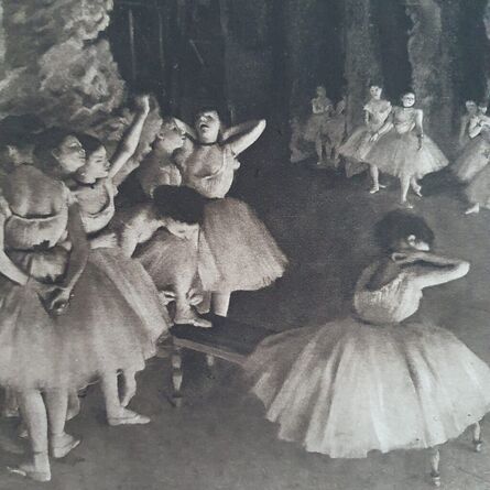 Edgar Degas, ‘Ballet Rehearsal on Stage’, 21st century